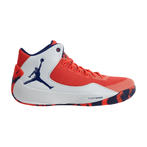 Jordan Rising High 2 Infra Red/Deep Royal Blue