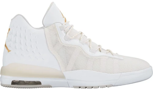 Jordan Academy White Metallic Gold Coin