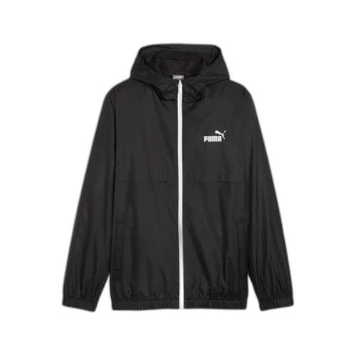 PUMA Essentials Solid Windbreaker Jacket 'Black'