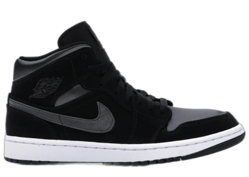 Jordan 1 Mid Nylon Black Anthracite