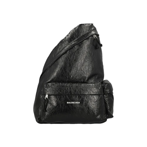 Balenciaga Explorer Sl Back Bag Black