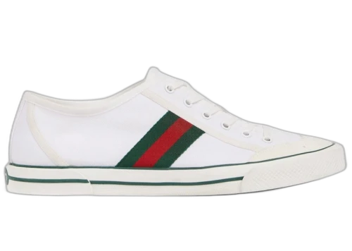 Gucci Tennis 1977 Sneaker White Canvas Web