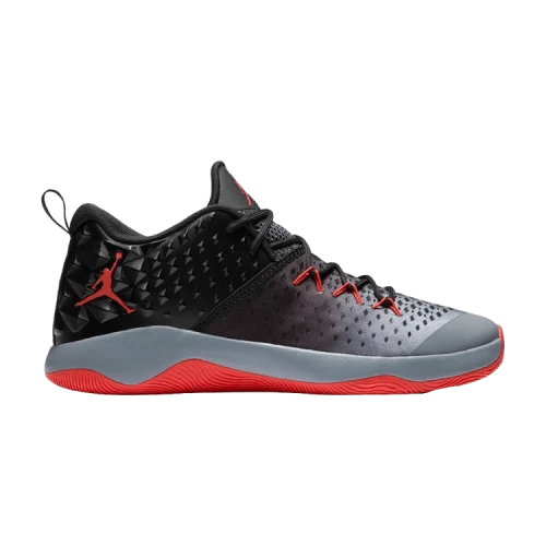 Jordan Extra Fly Cool Grey/Max Orange/Black