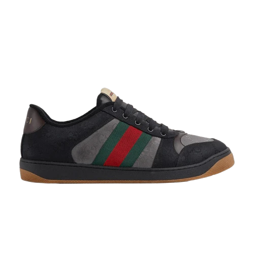 Gucci Screener sneaker 'Black Green Red'