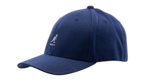 Kangol Wool Flexfit Baseball Cap Dark Blue
