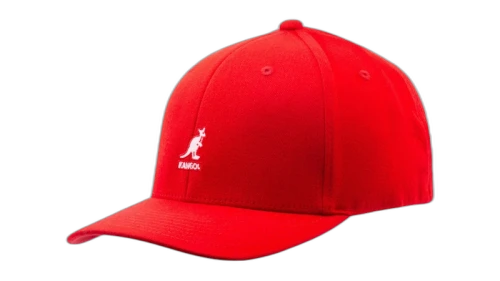Kangol Wool Flexfit Baseball Cap Red