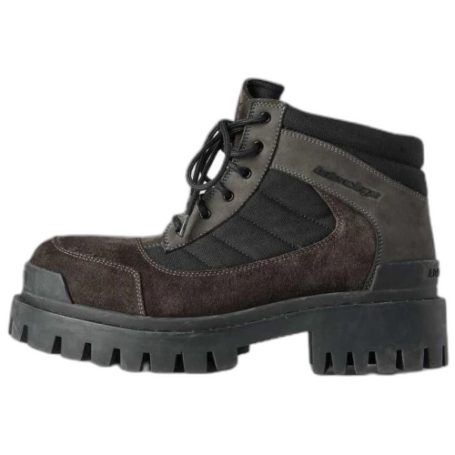 Balenciaga Combat Strike Short Combat Boots 2cm Men's Black