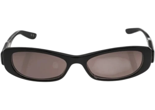 Balenciaga Women's Nova Rectangle BB0510S Sunglasses Black