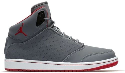 Jordan 1 Flight 5 Wolf Grey Gym Red