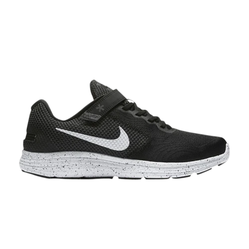 Nike Revolution 3 FlyEase 'Black White'