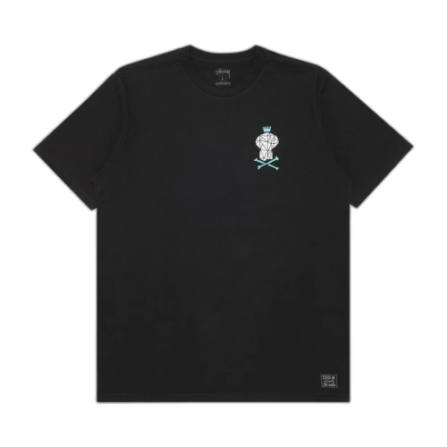 Stussy Skull Crown Triangle Tee 'Black'