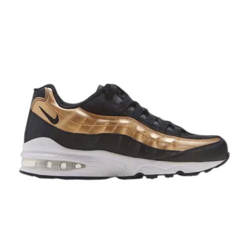 Nike Air Max 95 GS 'Black Metallic Gold'