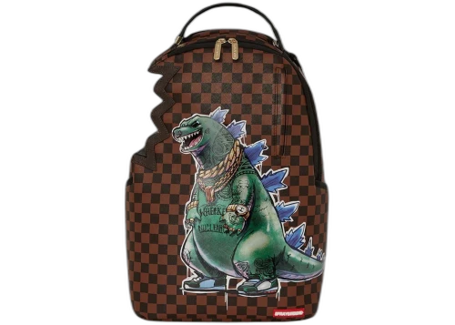 Sprayground Sprayzilla Side Bite (DLXV) Backpack Brown