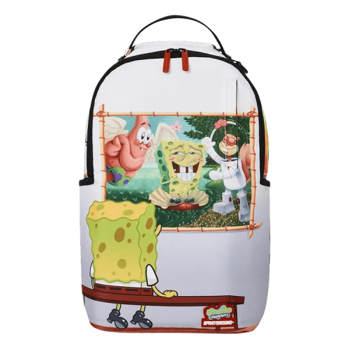 Sprayground Spongebob Art Critic Backpack 'Multicolor'