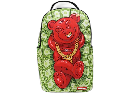 Sprayground Diablo Money Dreams Backpack Green/Red
