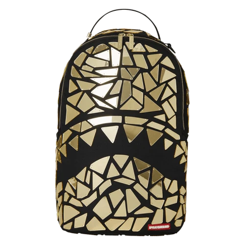 Sprayground Hand Made Mirror Shark Burst Backpack 'Multicolor'
