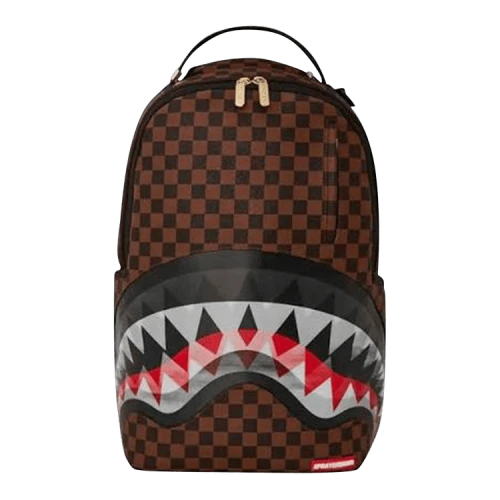 Sprayground Sharks In Paris Lenticular Chomp Backpack Brown