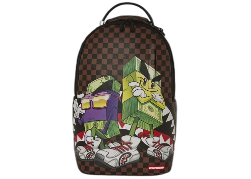 Sprayground Money Boys Gang Backpack Brown