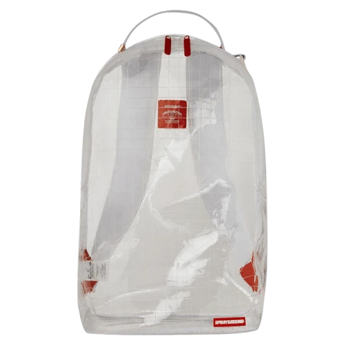 Sprayground Clear Vision Sharks In Paris 100% All Clear DLX Backpack 'Multicolor'