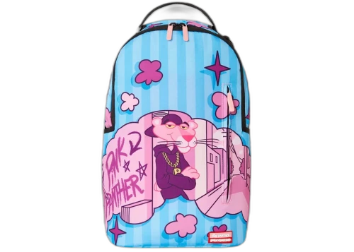Sprayground x Pink Panther City Street Cloud Master Piece (DLXSR) Backpack Blue/Pink