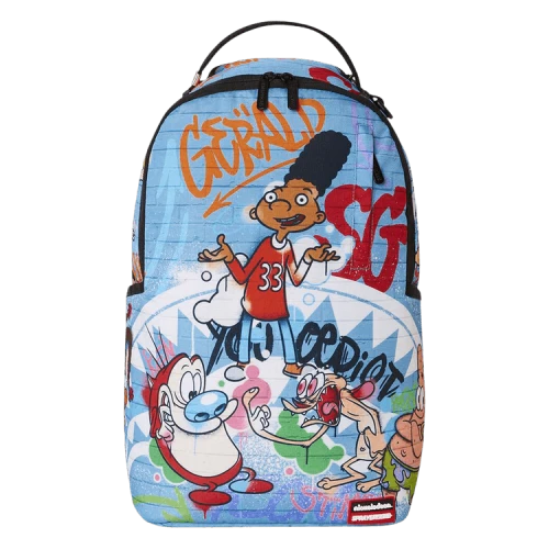 Sprayground DLXR 90S Street Art Backpack Multicolor