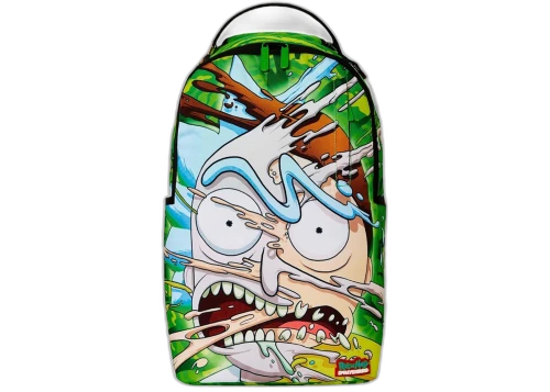 Sprayground x Rick & Morty Merge Diverge (DLXSR) Backpack Green