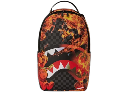 Sprayground Diablo Bear Havin A Great Day Man (DLXV) Backpack Black/Grey