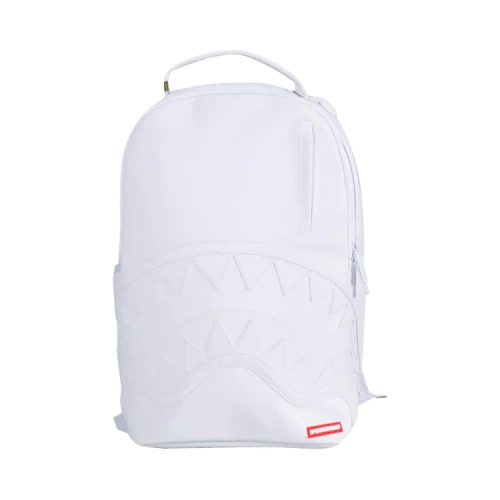 Sprayground White Shark DLXSV Backpack White