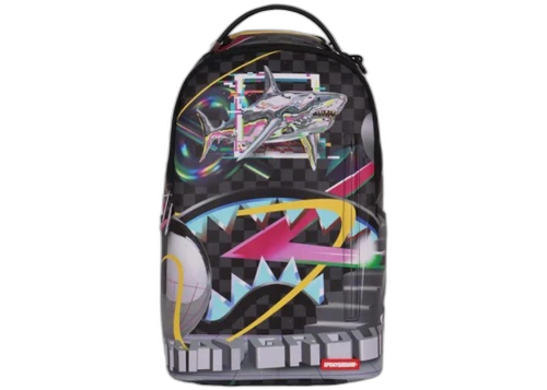 Sprayground Mind Trip Shark Dose (DLX) Backpack Black/Grey/Multi