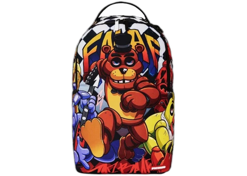 Sprayground x Five Nights at Freddy's Official (DLXSR) Backpack Multi