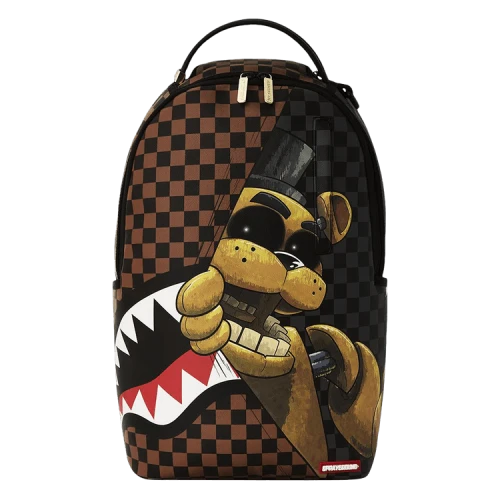 Sprayground 5 Nights At Freddys Sneak Golden Freddy Backpack Multicolor