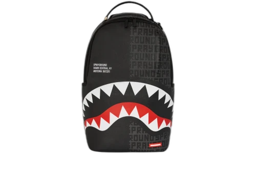 Sprayground Shark Central Split Infinity DLXSV Backpack Black/Red