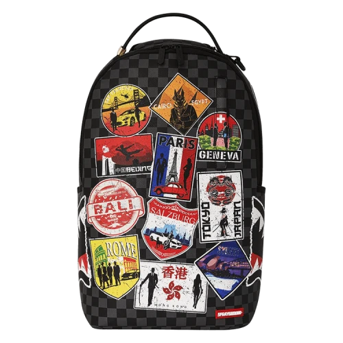 Sprayground Global Mogul Interpol Backpack Multicolor