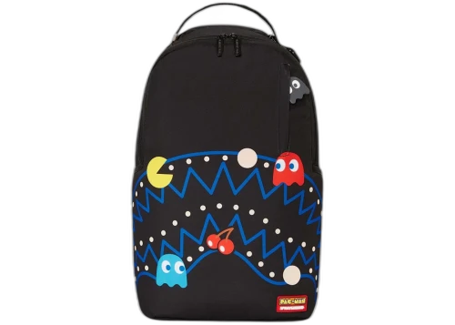 Sprayground x Pac-Man Gettin Points (DLXSR) Backpack Black