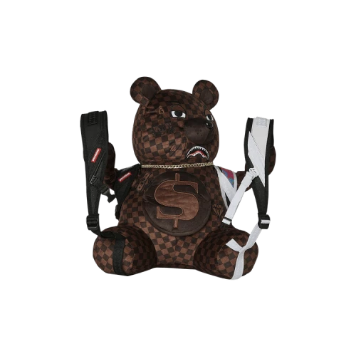Sprayground Bear Wearing Backpack As A Backpack 'Multicolor'