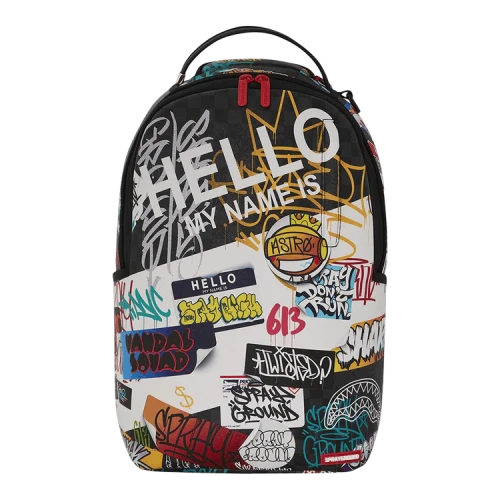 Sprayground Tagged Up HMNI 14th Anniversary Backpack Multicolor