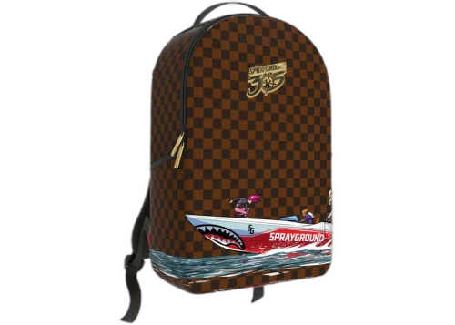 Sprayground 305 Ocean Heist DLXSV Backpack Brown/Multicolor