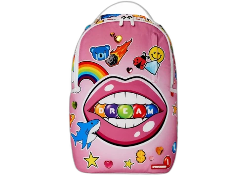 Sprayground Dream Lips (DLXSR) Backpack Pink/Multi