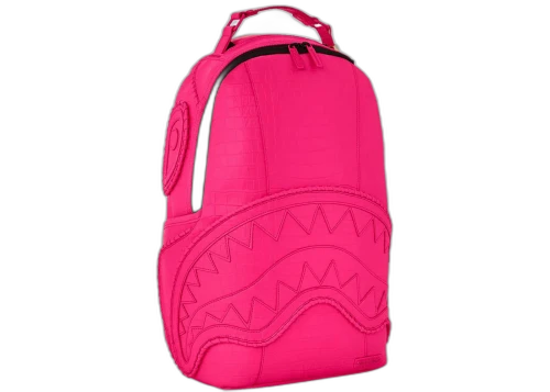 Sprayground Pink Snake DLXSV Backpack Pink