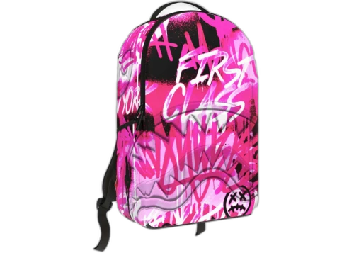 Sprayground Fly Private (DLXSV) Backpack Pink/Black