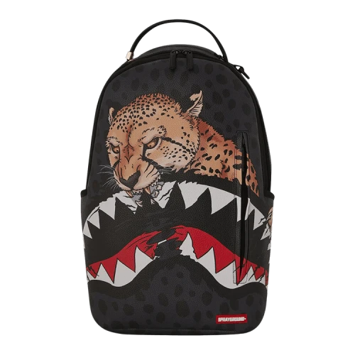 Sprayground Tyreek Cheetah Runner Shark Backpack 'Multicolor'