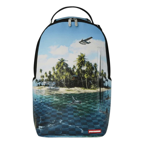 Sprayground Shark Island Headquarters Backpack 'Multicolor'