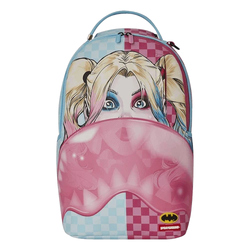 Sprayground Harley Quinn Bubble Gum Shark Backpack 'Multicolor'