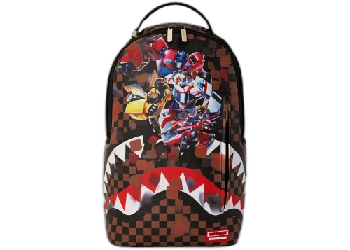 Sprayground Transformers Protect The Planet (DLXV) Backpack Brown