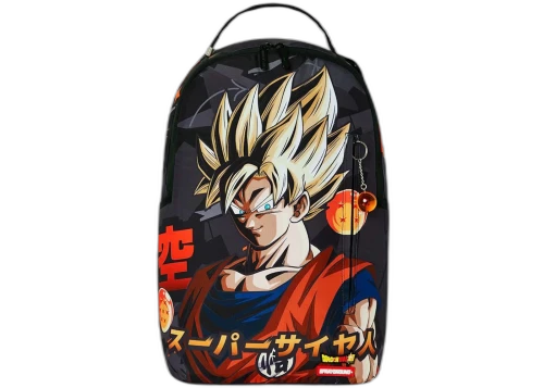 Sprayground x Dragon Ball Z Goku No Fear (DLXSR) Backpack Black/Red