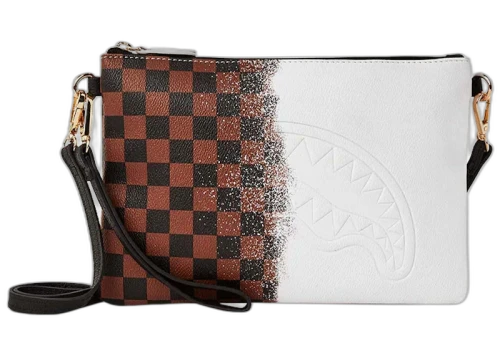 Sprayground Spray Split Crossover Clutch Strap Pochette Multicolor