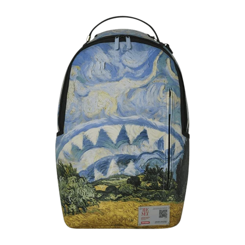 Sprayground Met Wheat Field Backpack Multicolor