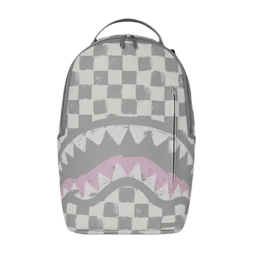Sprayground Vanquish Cream Backpack Backpack Grey White