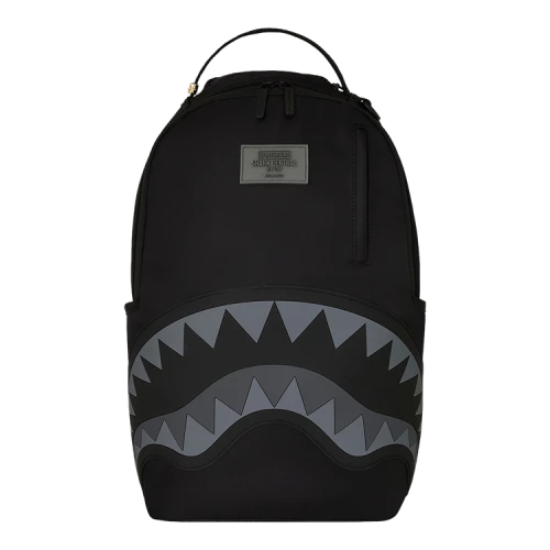 Sprayground Shark Central Nylon Backpack Black
