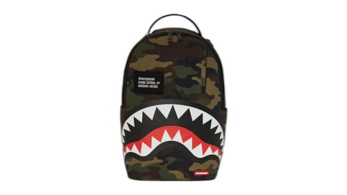 Sprayground Shark Central Rogue Backpack Camo